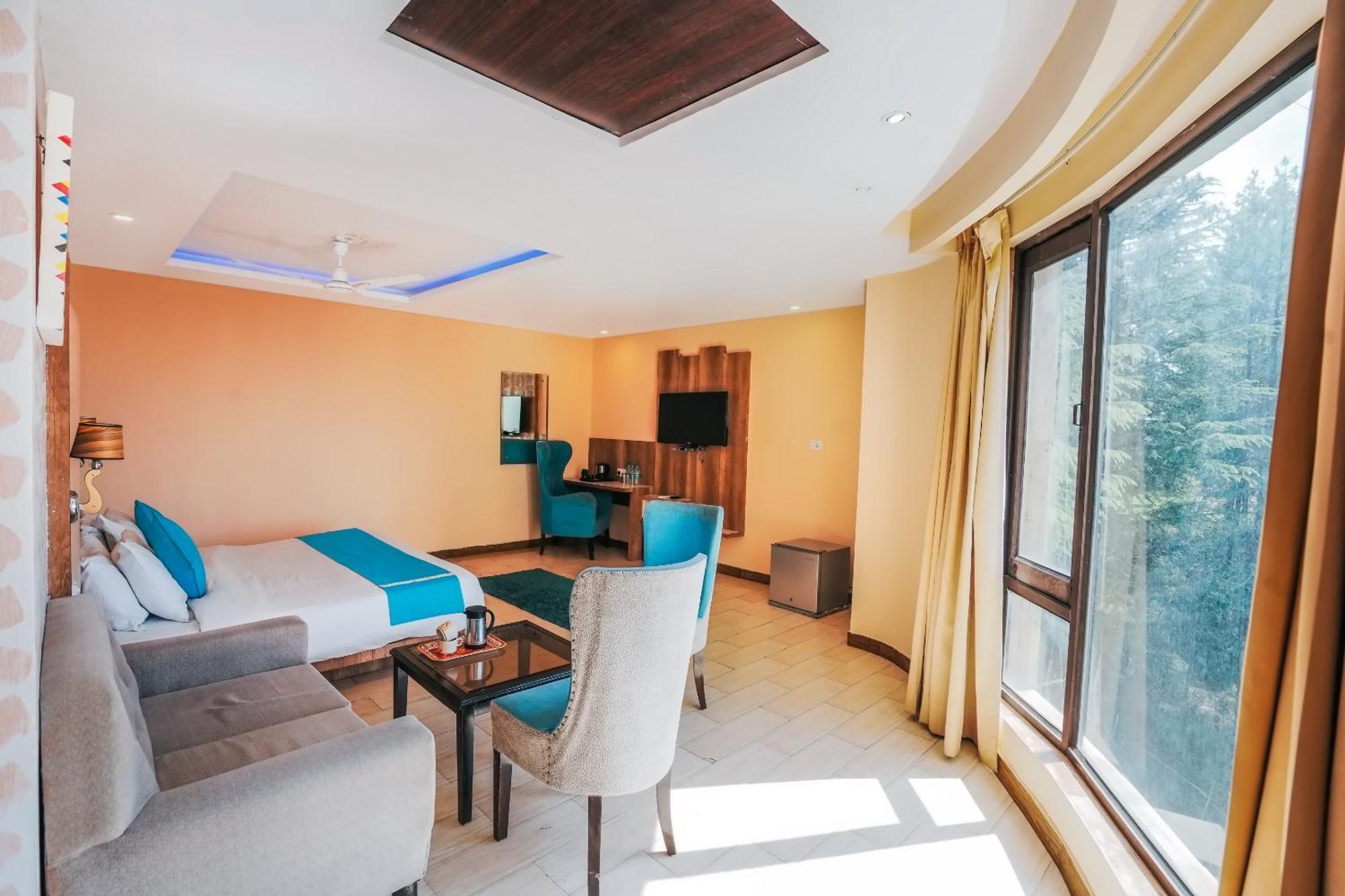 Nature Valley View Resort Mashobra !! Luxury Choice !! Gaming Zone !! Open Terrace !! Big Parking Shimla Buitenkant foto